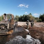 Požar radnog stroja