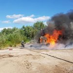 Požar radnog stroja