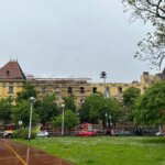 Urušavanje skele MUO Muzej za umjetnost i obrt Zagreb