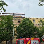 Urušavanje skele MUO Muzej za umjetnost i obrt Zagreb