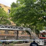 Urušavanje skele MUO Muzej za umjetnost i obrt Zagreb