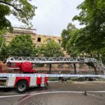 Urušavanje skele MUO Muzej za umjetnost i obrt Zagreb