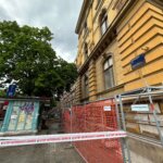 Urušavanje skele MUO Muzej za umjetnost i obrt Zagreb