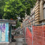 Urušavanje skele MUO Muzej za umjetnost i obrt Zagreb