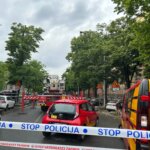 Urušavanje skele MUO Muzej za umjetnost i obrt Zagreb