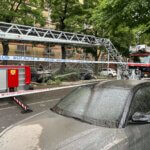 Urušavanje skele MUO Muzej za umjetnost i obrt Zagreb