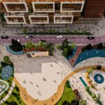 Arhitektonsko rješenje trga s parkom oko WTC Sarajevo