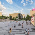 Arhitektonsko rješenje trga s parkom oko WTC Sarajevo