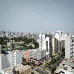 samostan od ružičastog betona