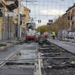 popravak, tramvajska pruga Osijek