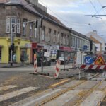 popravak, tramvajska pruga Osijek