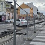 popravak, tramvajska pruga Osijek