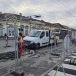 popravak, tramvajska pruga Osijek