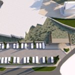 ispraćajna dvorana, groblje Boraja